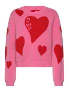 Heartscras Pullover Cras Pink