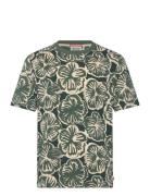 Big All Over Print T-Shirt Scotch & Soda Green