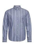 Reg Archive Oxford Stripe Shirt GANT Blue