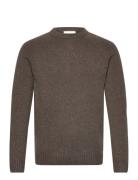 Bs Caspian Regular Fit Knitwear Bruun & Stengade Brown