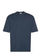 Mock Neck Cotton Tee Filippa K Blue