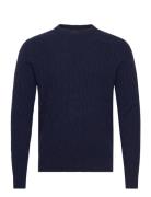 Lw Cable Crew Hackett London Navy