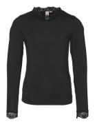 Vmrosie Ls Top Jrs Girl Vero Moda Girl Black