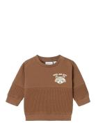 Nbmnulton Ls Sweat Bru Name It Brown