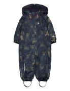 Snow Suit Aop Minymo Navy