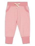 Longpants Pink/Offwhite 06 74/80 Geggamoja Pink