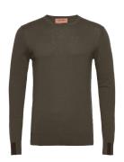 Adam Supima O-Neck Knit Mos Mosh Gallery Khaki