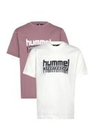 Hmltukas T-Shirt S/S 2-Pack Hummel Patterned