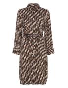 Maltiiw Shirt Dress InWear Brown