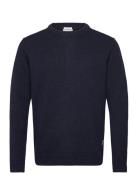 Lambswool O-Neck Knit Lindbergh Navy