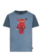 Lwtano 606 - T-Shirt S/S LEGO Kidswear Blue