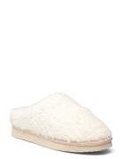 Biasweetie Slip In Faux Shearling Bianco Cream