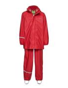 Basic Rainwear Suit -Solid CeLaVi Red