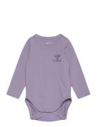 Hmlmino Body L/S Hummel Purple