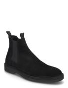 Biaerik Chelsea Boot Oily Suede# Bianco Black