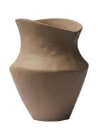 Elara Vase Jakobsdals Beige