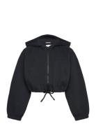 Cropped Cutline Hoody Jacket Tom Tailor Black