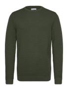 Jjotto Knit Crew Neck Ln Jack & J S Green