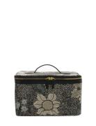 Beauty Hard Box Flower Linen Ceannis Black