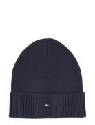 Th Flag Pima Cotton Beanie Tommy Hilfiger Navy