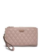 Yarmilla Slg Dbl Zip Organizer GUESS Beige