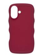 Wavy Case Iph 16 Holdit Red