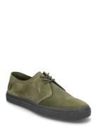 Linden Suede Fred Perry Green