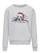 Kogyda Xmas Life L/S O-Neck Box Swt Kids Only Grey