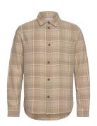 Kash Check Shirt Les Deux Beige