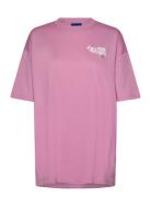 Over D Tee_B_1 HUGO BLUE Pink