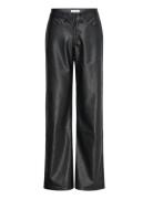 Aina Pu Leather Trousers Ahlvar Gallery Black