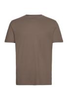 T-Shirts Short Sleeve Marc O'Polo Brown