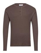 Dan Ls T-Shirt Les Deux Brown