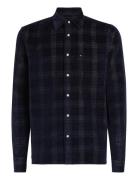 Corduroy Check Rf Shirt Tommy Hilfiger Navy