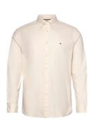 Flex Brushed Solid Rf Shirt Tommy Hilfiger Cream