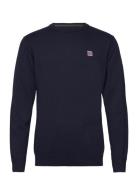 Julian Reg Cot Vin M Knit VINSON Navy