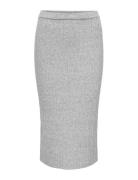 Onljeanett Life Midi Rib Skirt Cc Knt ONLY Grey