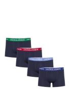 Jactom Solid Trunks 4 Pack Jack & J S Navy