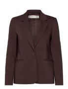 Zellaiw Classic Short Blazer InWear Brown