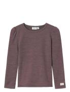 Nmfwyla Wo/Vi Ls Top Name It Burgundy