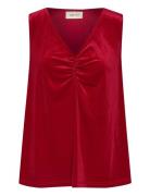 Crpativa Blouse Cream Red