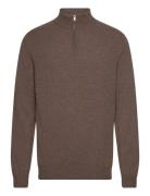 Lambswool Hzip Hackett London Brown