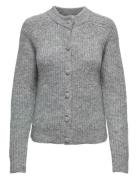 Onlmaggie Life Ls O-Neck Cardigan Cc Knt ONLY Grey