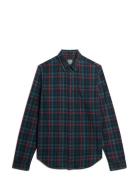 Vintage Check Shirt Superdry Blue