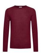 Merino Knit O-Neck Lindbergh Red