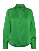 Shirt Dani Satin Lindex Green