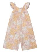 Jumpsuit Frill Detail And Smoc Lindex Patterned