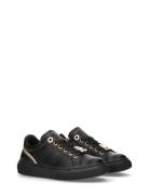 Tommy Hilfiger Low-Cut Lace-Up Sneaker: Black/Platinum Tommy Hilfiger ...