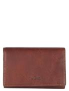 3 Fold Mens Wallet With Coin Pocket Tony Perotti Brown