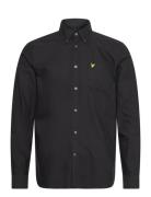 Plain Oxford Shirt Lyle & Scott Black